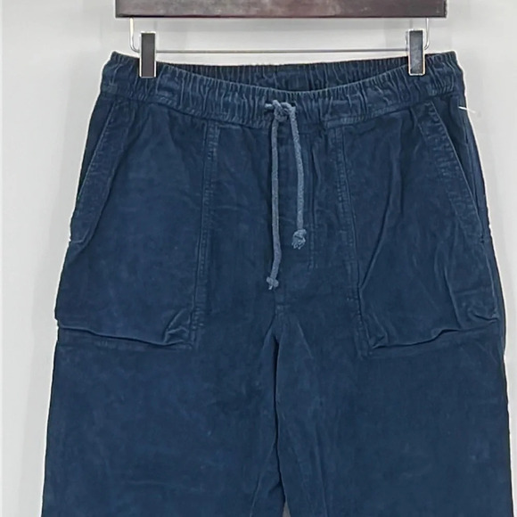 M. Singer Corduroy Pull On Drawstring Pants in Navy - NWPT - Size Medium - Picture 2 of 6